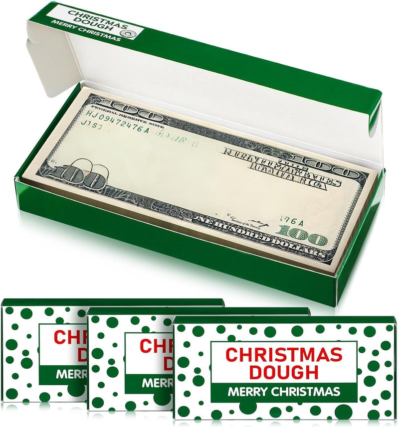 Gilprop 3 Pcs Christmas Funny Money Holder for Cash Donut Gift Box Unique Funny Donut Box Part of a Pizza Is the Dough for Parties - Image 1